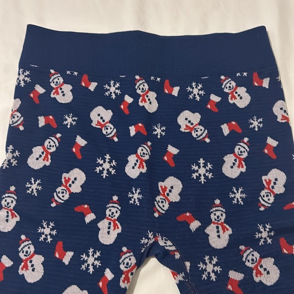 No Boundaries Fleece Lined Christmas Leggings - Picture 5 of 9